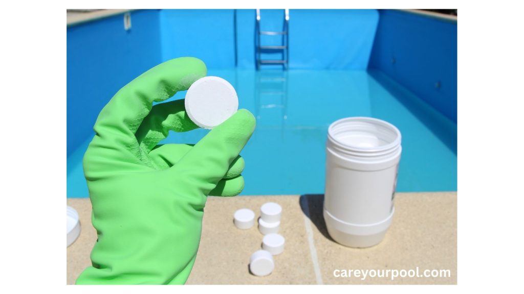 How to put chlorine tablets