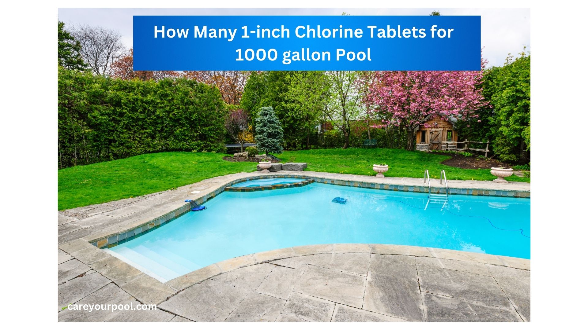 How Many 1-inch Chlorine Tablets for 1000 gallon Pool